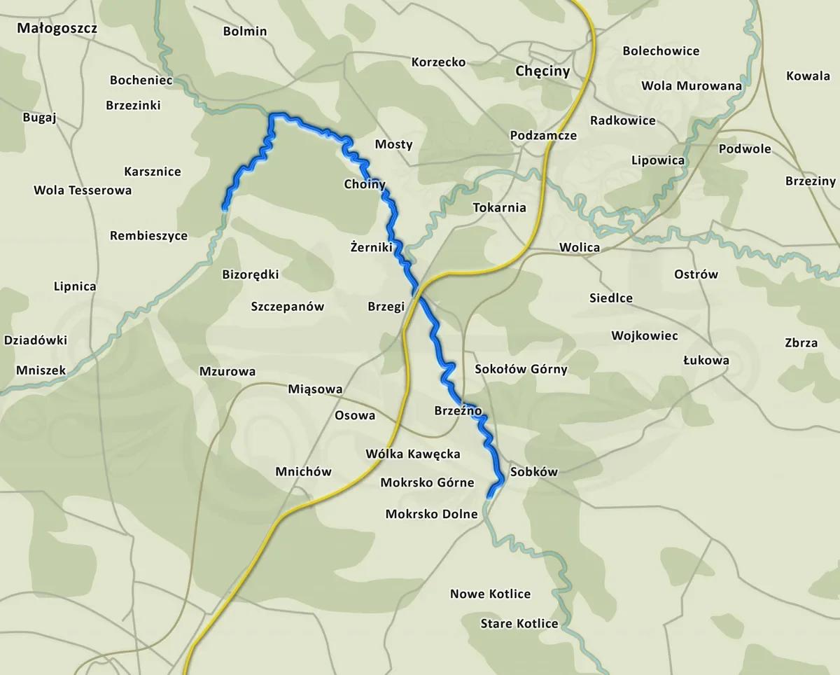 Bizoręda – Mokrsko Dolne