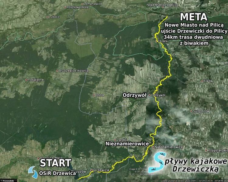 Drzewica - Nowe Miasto nad Pilicą