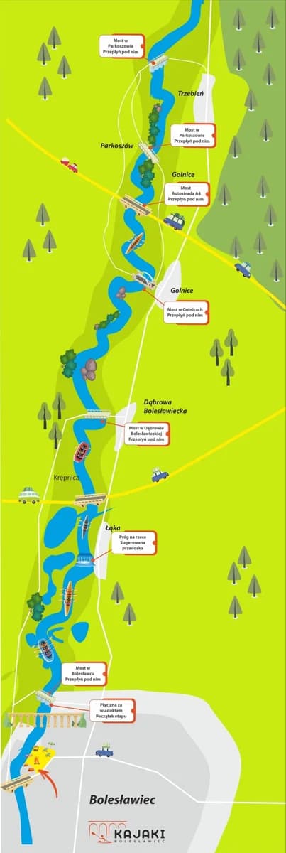 Bolesławiec – Golnice – Trzebień